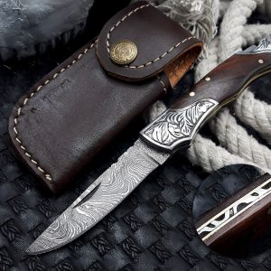 Everyday Carry Damascus Blade