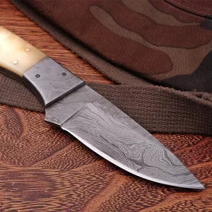 Handcrafted Damascus Skinner Knife